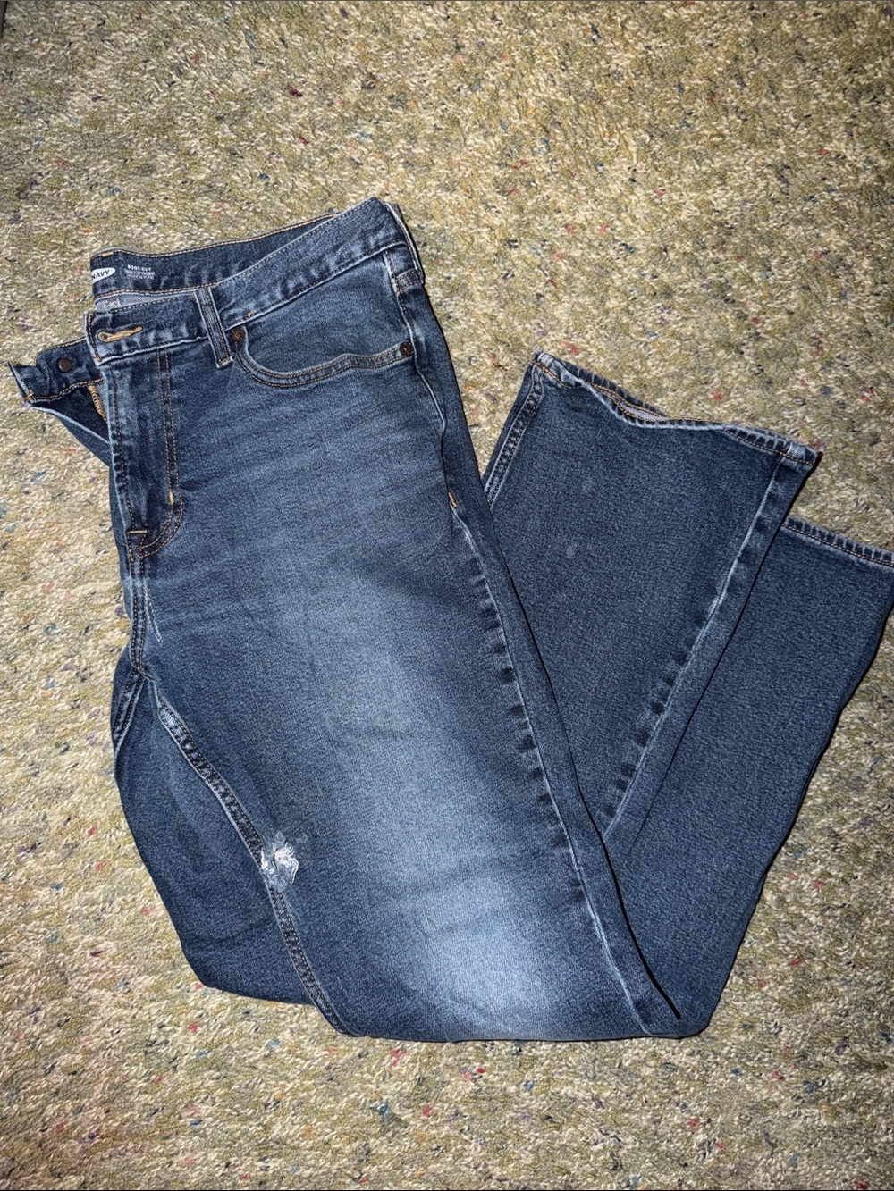 Old Nacy men’s boot cut jeans